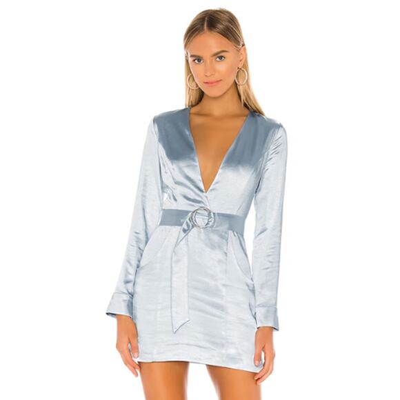 Lovers and Friends Seneca Dress in Baby Blue NWT Size Small - Picture 1 of 3
